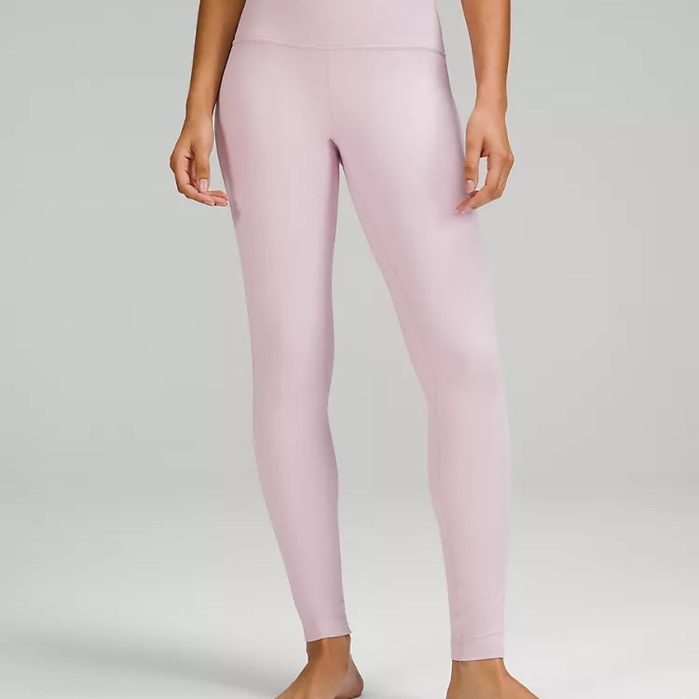 Pink Peony 28” Align High rise Lululemon Leggings